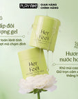 Áo Mưa PlayAh Her Feel Ultra Thin 0.03 siêu mỏng nhiều gel cao cấp