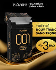 Bao Cao Su PlayAh! Non-Latex Siêu Mỏng 0.01 - Hộp 3 bao