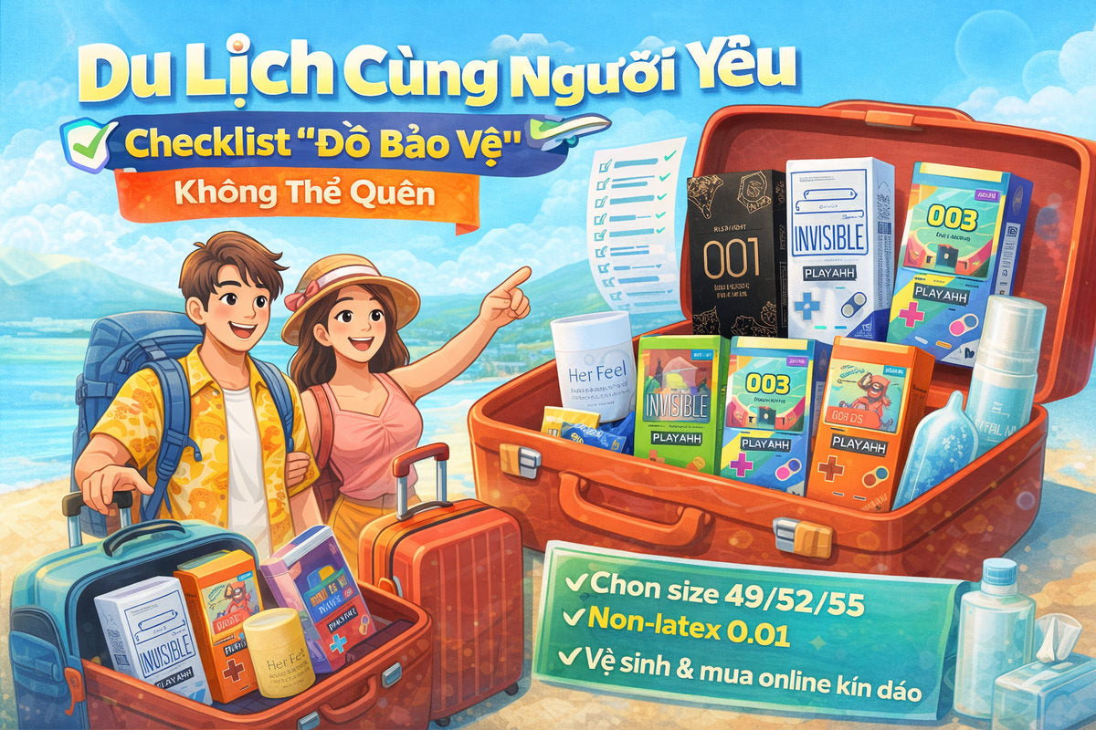 Du Lịch Cùng Người Yêu – Checklist “Đồ Bảo Vệ”