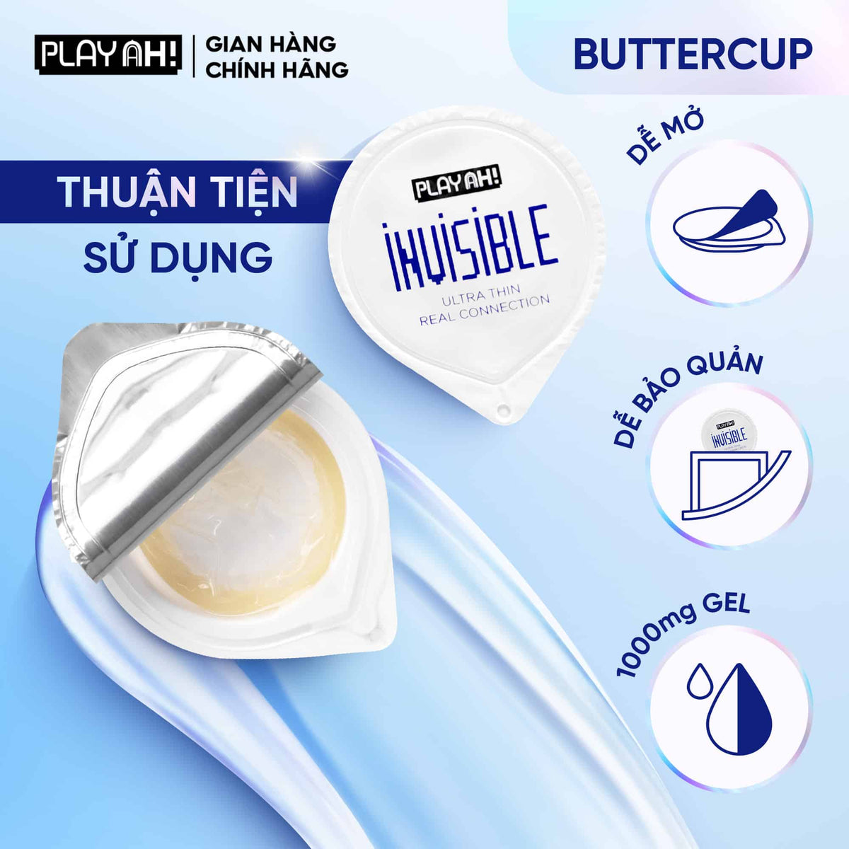 Áo Mưa PLAYAH Rắn Snake Invisible (52mm)
