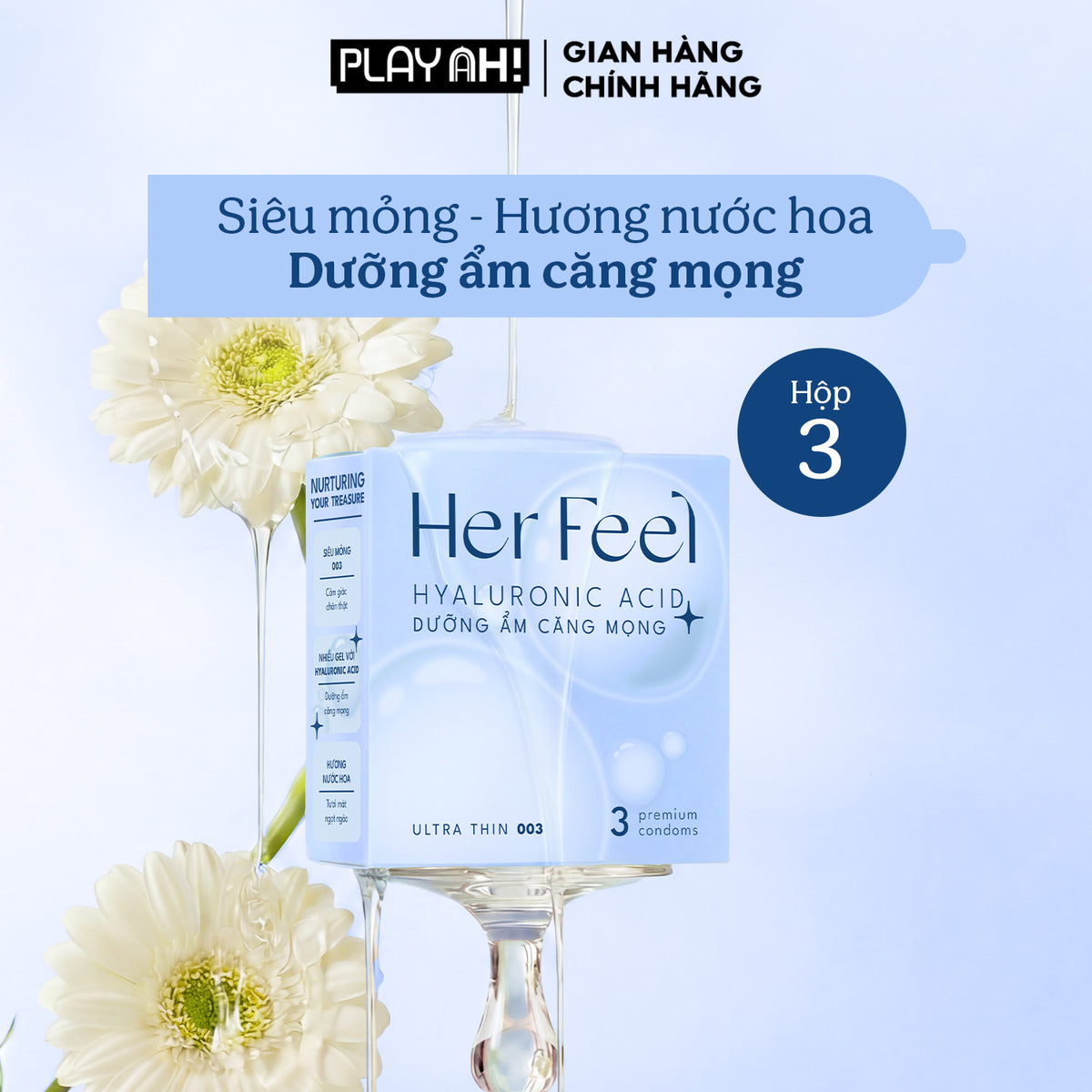 Áo Mưa Dưỡng Ẩm Her Feel HA (52mm)