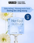 Áo Mưa dưỡng ẩm Her Feel HA gấp đôi gel cao cấp