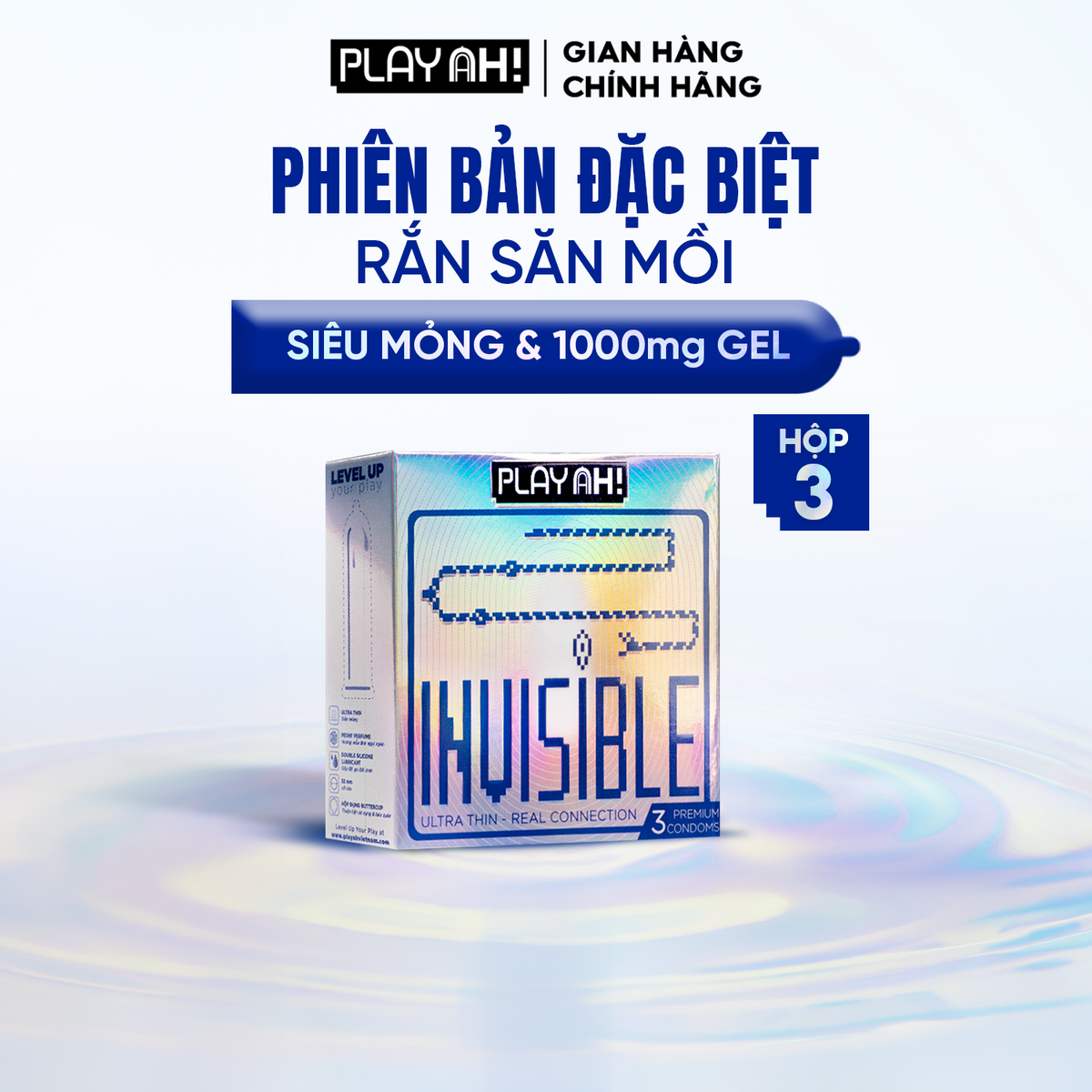 Áo Mưa PLAYAH Rắn Snake Invisible (52mm)