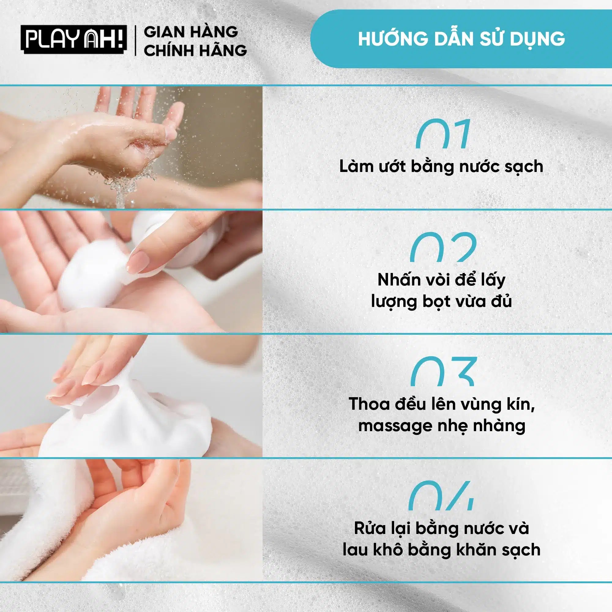 Bọt Vệ Sinh Phụ Nữ Her Feel Prebiotic