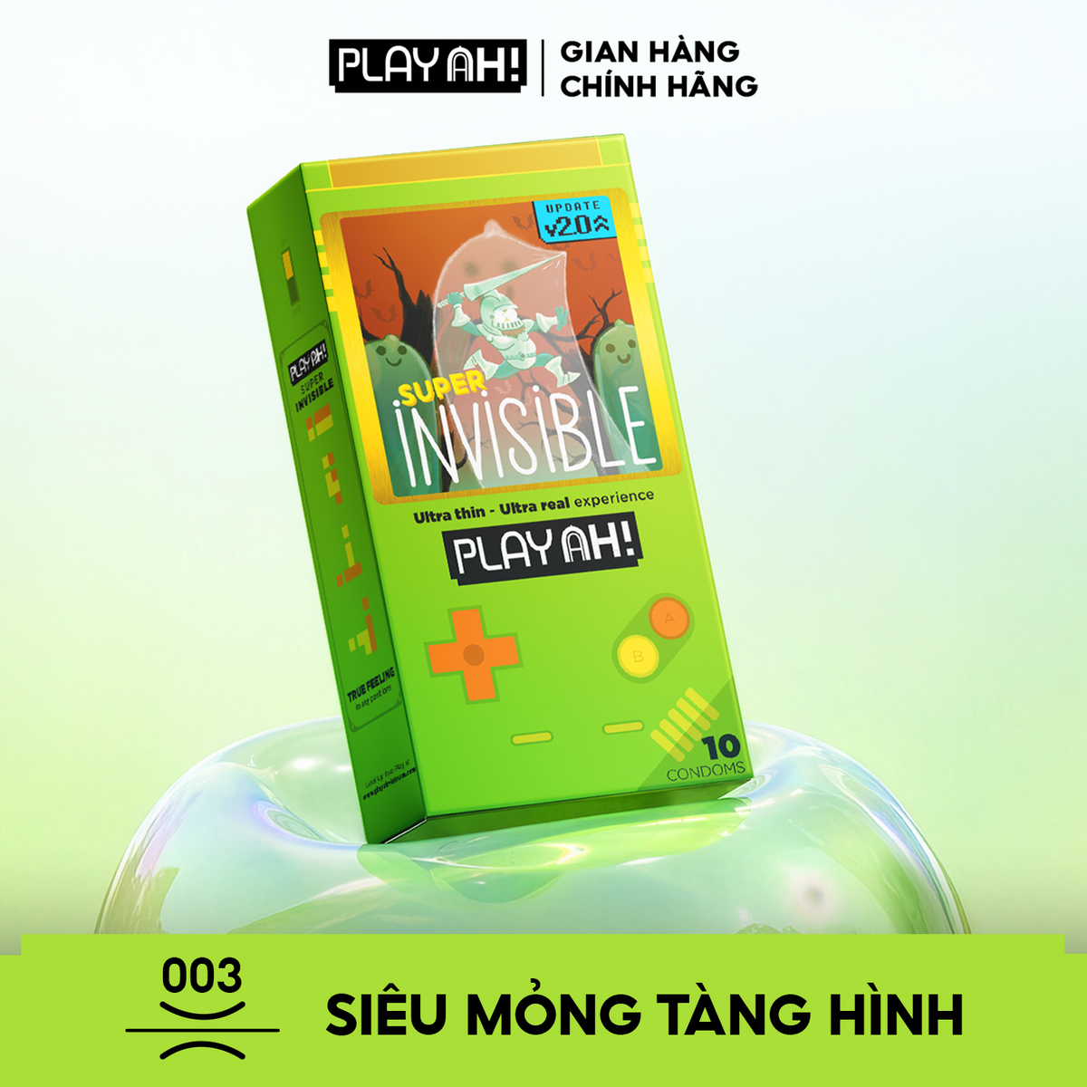 Áo Mưa PlayAh Super Invisible (52mm)