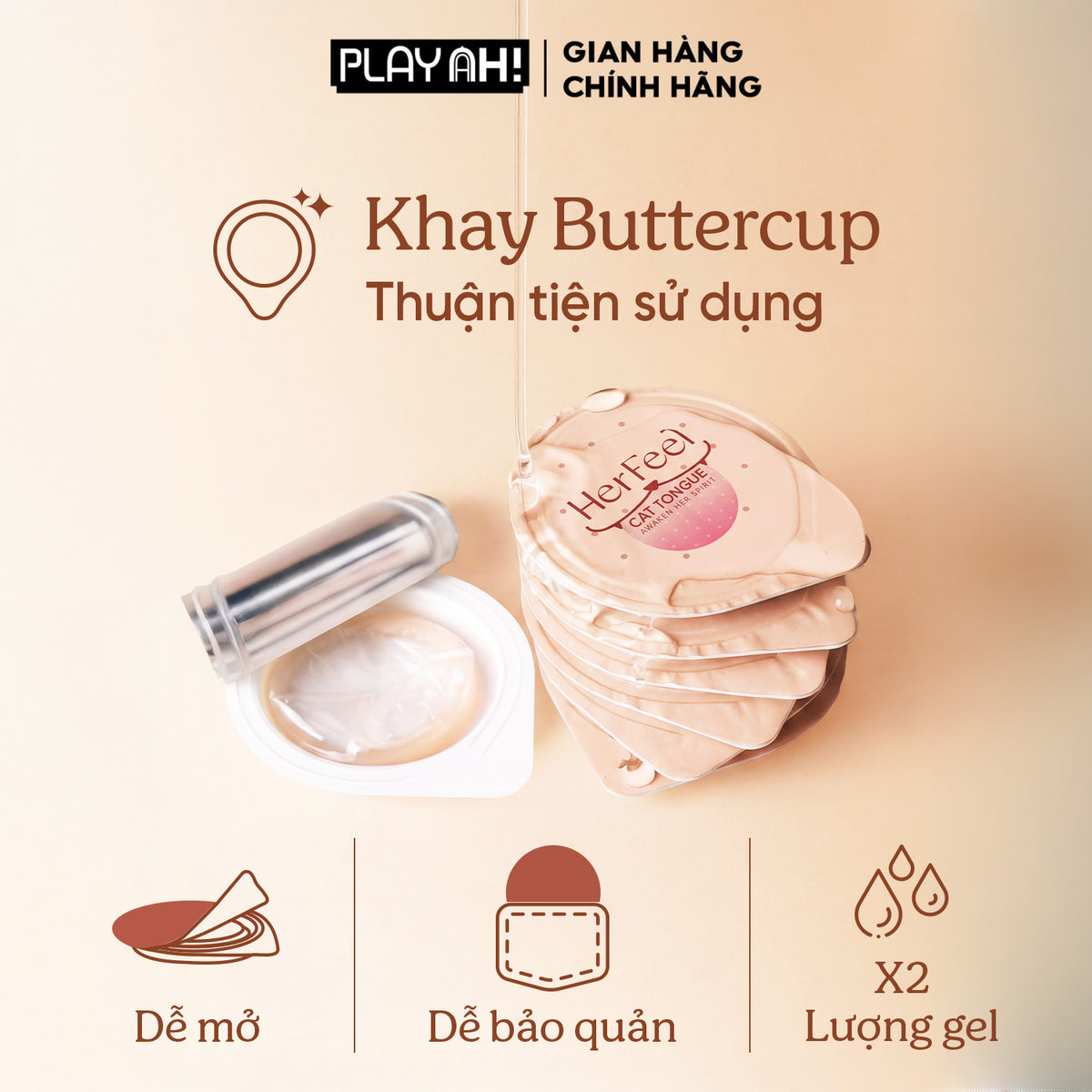 Áo Mưa Her Feel Guy Lưỡi Mèo (52mm)