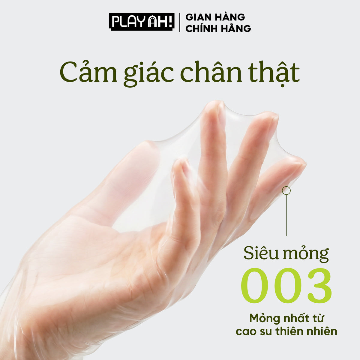 Áo Mưa PlayAh Her Feel Ultra Thin 0.03 (52mm)