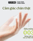 Áo Mưa PlayAh Her Feel Ultra Thin 0.03 siêu mỏng nhiều gel cao cấp