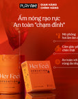 Áo Mưa Her Feel Warm Sensation Siêu Mỏng Cao Cấp