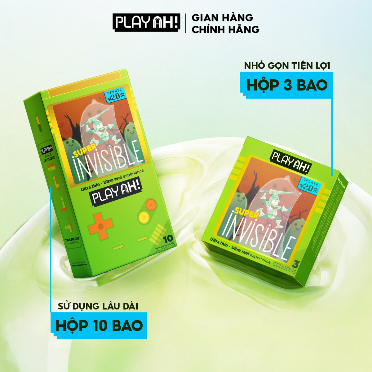 Áo Mưa PlayAh Super Invisible (52mm)