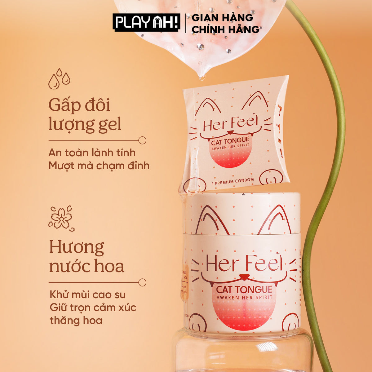 Áo Mưa Her Feel Guy Lưỡi Mèo (52mm)