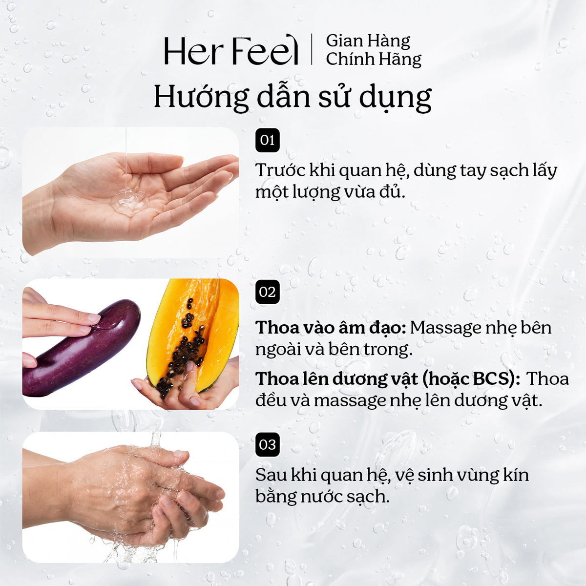 Gel Gốc Nước PlayAh! Her Feel Warm Lub Dạng Ấm Nóng 100ml