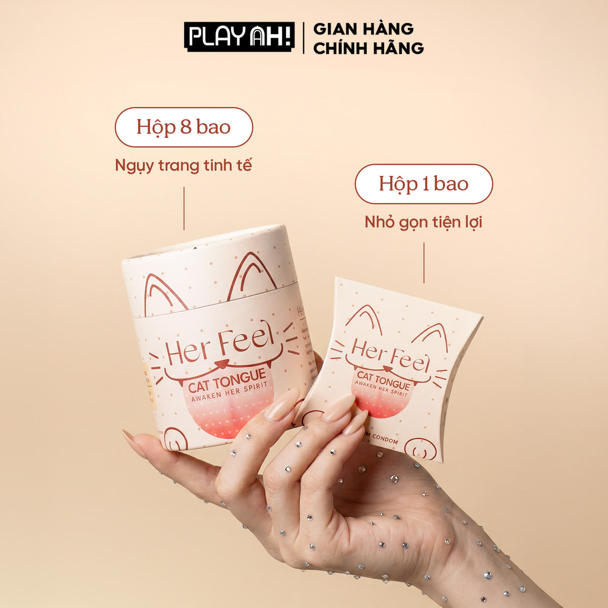 Áo Mưa Her Feel Guy Lưỡi Mèo (52mm)