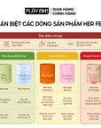 Áo Mưa PlayAh Her Feel Ultra Thin 0.03 siêu mỏng nhiều gel cao cấp