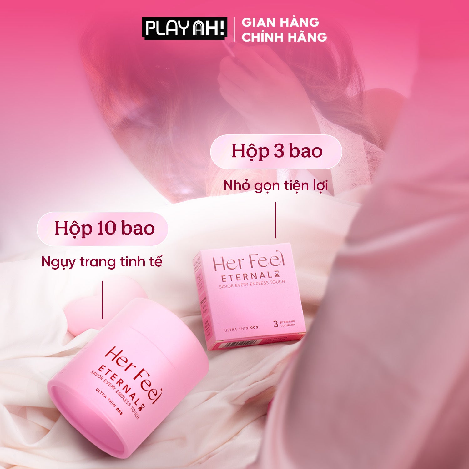 Áo Mưa Her Feel Eternal Pleasure kéo dài thời gian