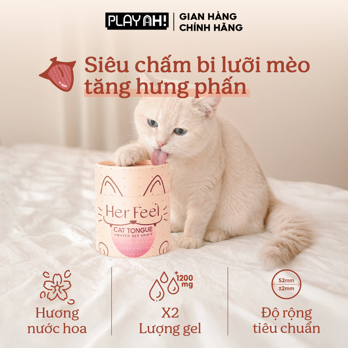 Áo Mưa Her Feel Guy Lưỡi Mèo (52mm)