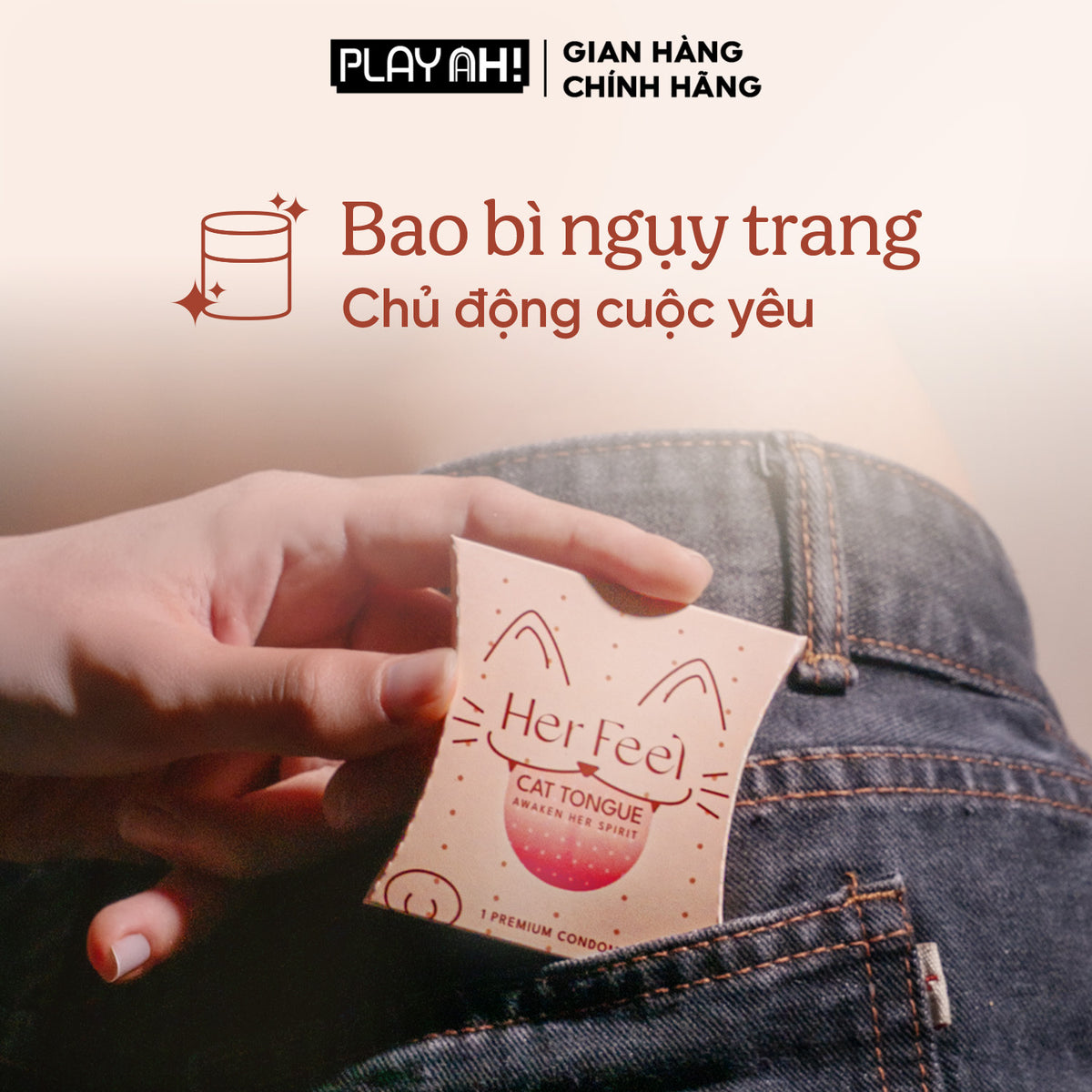Áo Mưa Her Feel Guy Lưỡi Mèo (52mm)